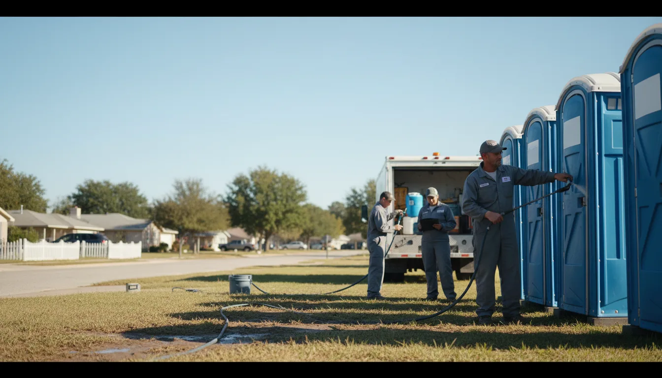 Long-Term Portable Toilet Rental in Andrews, TX near me